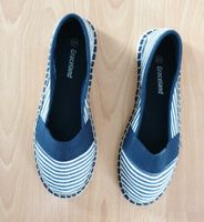 Schuhe Espadrilles Größe 38 Marke Graceland in blau-weiß Hessen - Frielendorf Vorschau