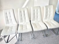 4 Freischwinger Stühle creme weiß in Lederoptik Kreis Pinneberg - Uetersen Vorschau