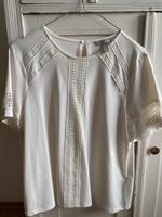 Bluse in Creme in 38 von H&M Bayern - Mering Vorschau