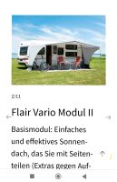 Sonnendach / Vorzelt Flair Vario Modul II Gr. 11 Baden-Württemberg - Lenningen Vorschau
