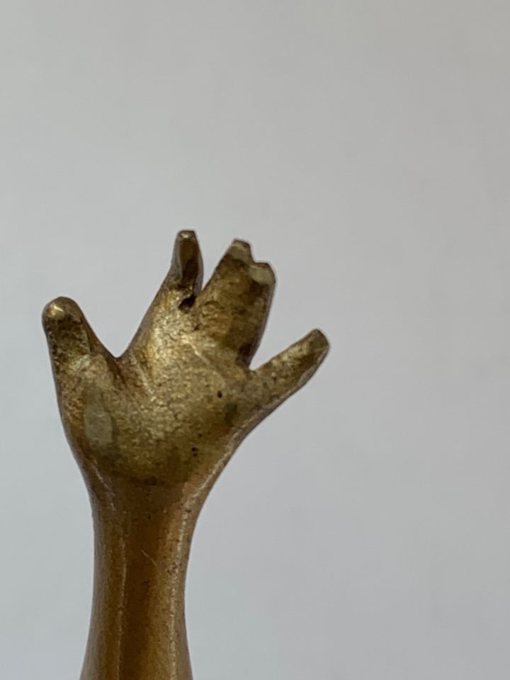 Erotische Bronze Messing Figur-Zigarrenschneider vor 1930  Antik in Oldenburg