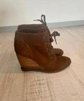 MANGO Basics Stiefel - Wildleder, Plateau Aachen - Aachen-Mitte Vorschau