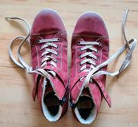 Gefütterte rote Winterstiefeletten, used-look, Rieker, Gr. 42 Bayern - Schweinfurt Vorschau
