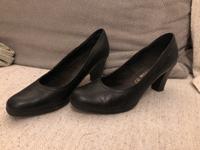 TAMARIS HIGH HEELS - Gr 39 - schwarz - Leder Bayern - Herrieden Vorschau