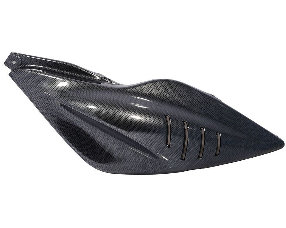 Seitenverkleidung hinten (links) KAK Racing carbon Yamaha Aerox in Moers