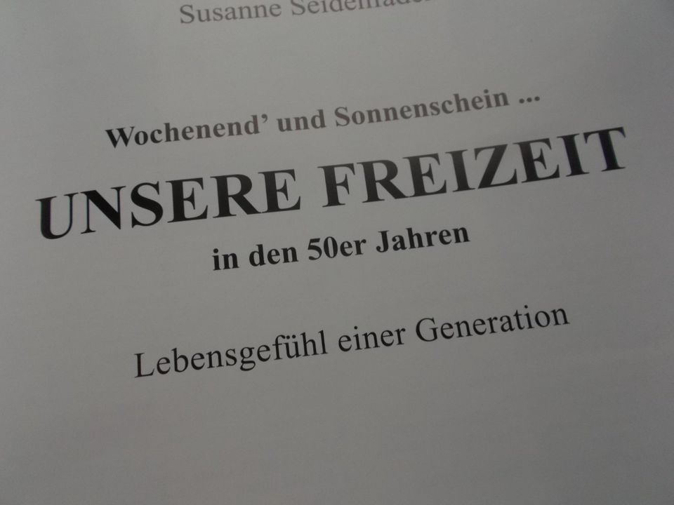 70.GEBURTSTAG +++ LEBENSGEFÜHL 50ER JAHRE FREIZEIT ++ BILDBAND in Koblenz