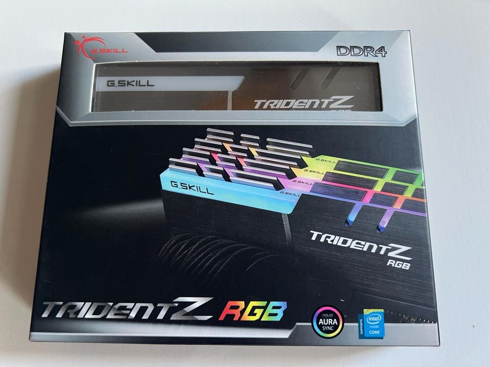 G.Skill TridentZ 32GB Kit DDR4-3600 CL16 (F4-3600C17Q-32GTZR) in Süsel