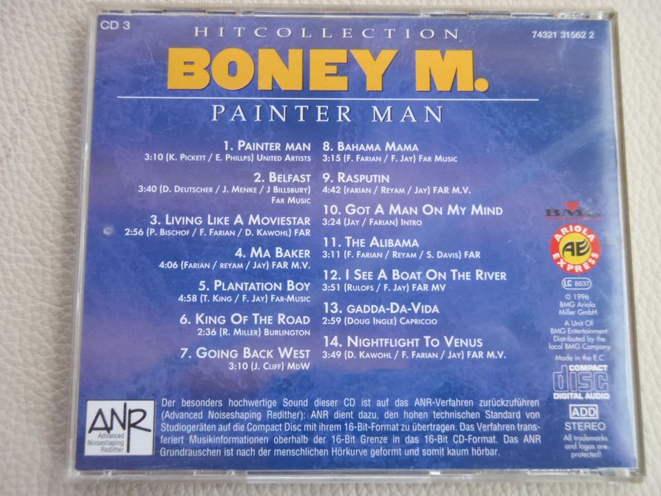 cd boney m painter man  cd 3  gebr. in Moormerland