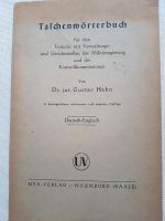 Wörterbuch von 1945 - Militärregierung- Dresden - Blasewitz Vorschau