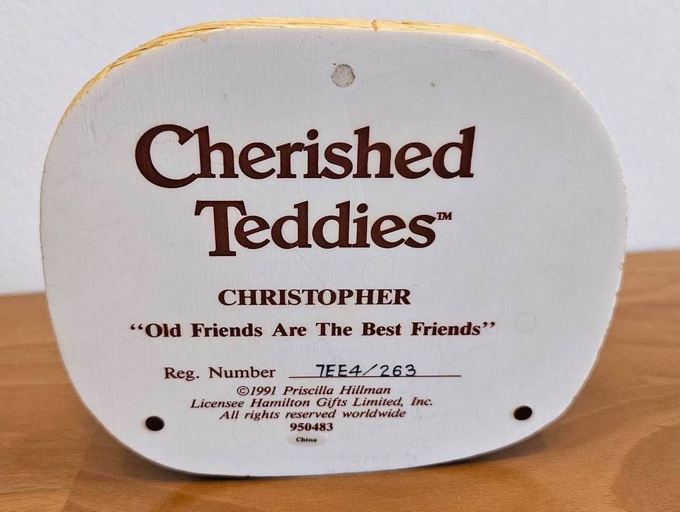 Cherished Teddies 1991, Christopher in Zirndorf