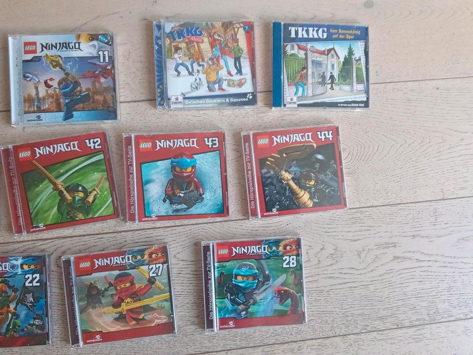 Ninjago CDs, TKKG CDs in Rutesheim  