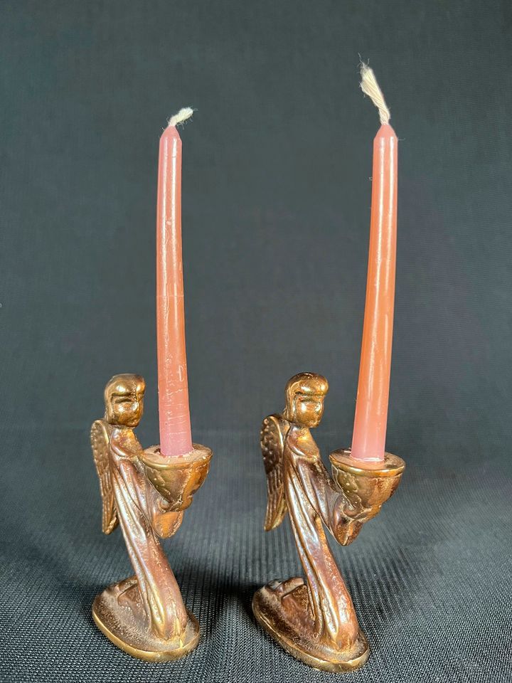 Kerzenständer / Engel / Dalbeck Bronze in Essen