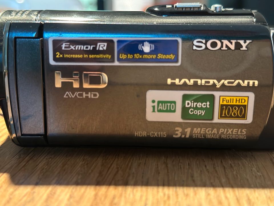 Sony HDR-CX115E Videokamera in Mauritz