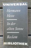 Hermann Hesse: In der alten Sonne Dresden - Neustadt Vorschau