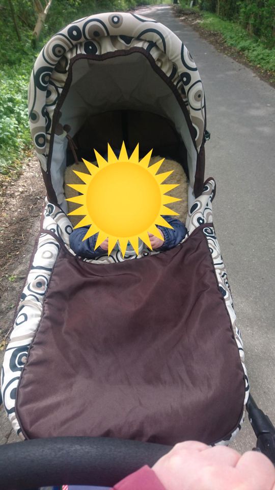 Basson Baby Dänischer Kinderwagen mit vielem Zubehör in Gettorf