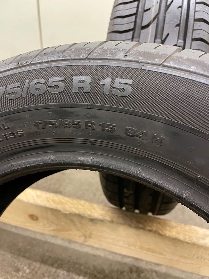 2x 175/65 R15. 84H Sommerreifen ☀️, Continental ✅ NEU. in Lenningen