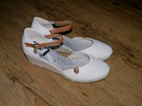 Keilabsatz Sandalette Dockers beige Wedge Espandrilles Keilpumps Bayern - Augsburg Vorschau