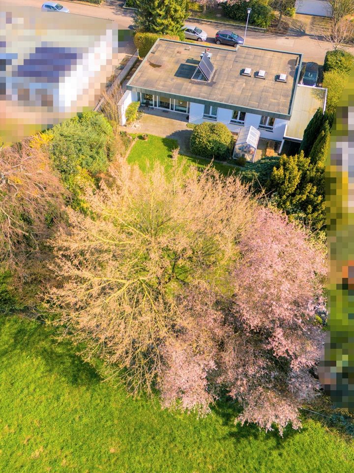 Freistehender und modernisierter Bungalow mit unverbauten Blick in Toplage von Bergisch-Neukirchen in Leverkusen