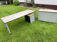 Büromöbel Tisch, Sideboard und Rollcontainer als Set Baden-Württemberg - Lorch Vorschau