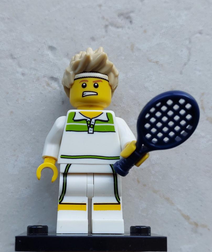 Lego Minifigur Tennis Ace col07-9 aus Minifigures Series 7 in Stolberg (Rhld)