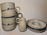 Guten Morgen Set Tasse Eierbecher Salzstreuer Hessen - Groß-Umstadt Vorschau