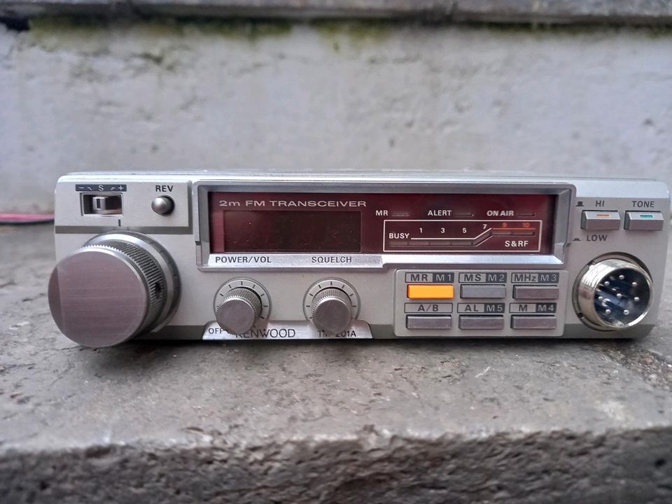 Kenwood TM 201a FM Transceiver, Mobilfunk nicht getestet in Würzburg