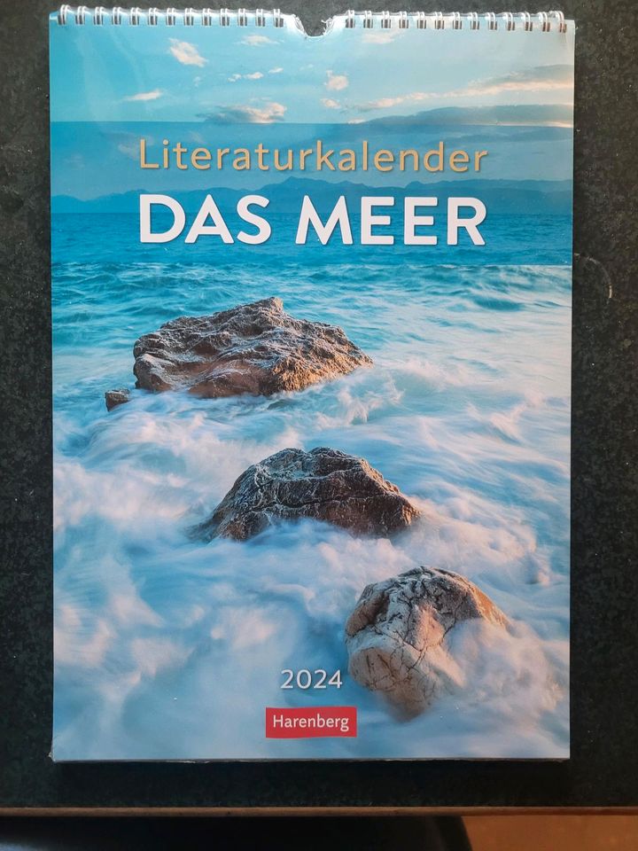Kalender 2024 - Meer - Harenberg Literaturkalender in Anröchte