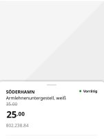 Ikea Södethamn Armlehne Nordrhein-Westfalen - Wetter (Ruhr) Vorschau