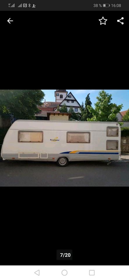 Wohnwagen Etagenbett +Vorzelt in Oberndorf am Neckar