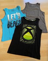 Tank-Tops, ärmellose T-Shirts, Set 3 Teile, Größe 134/140 Nordrhein-Westfalen - Netphen Vorschau