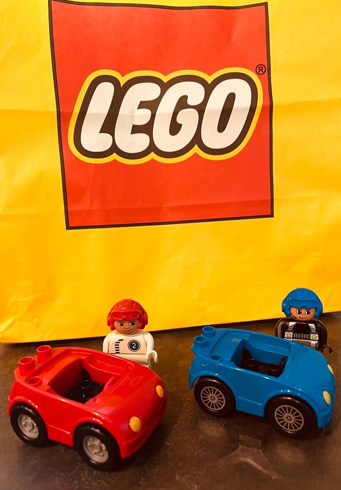 LEGO Duplo Set 5684 Rennauto Sattelschlepper Lkw  Altes  Set in Delitzsch
