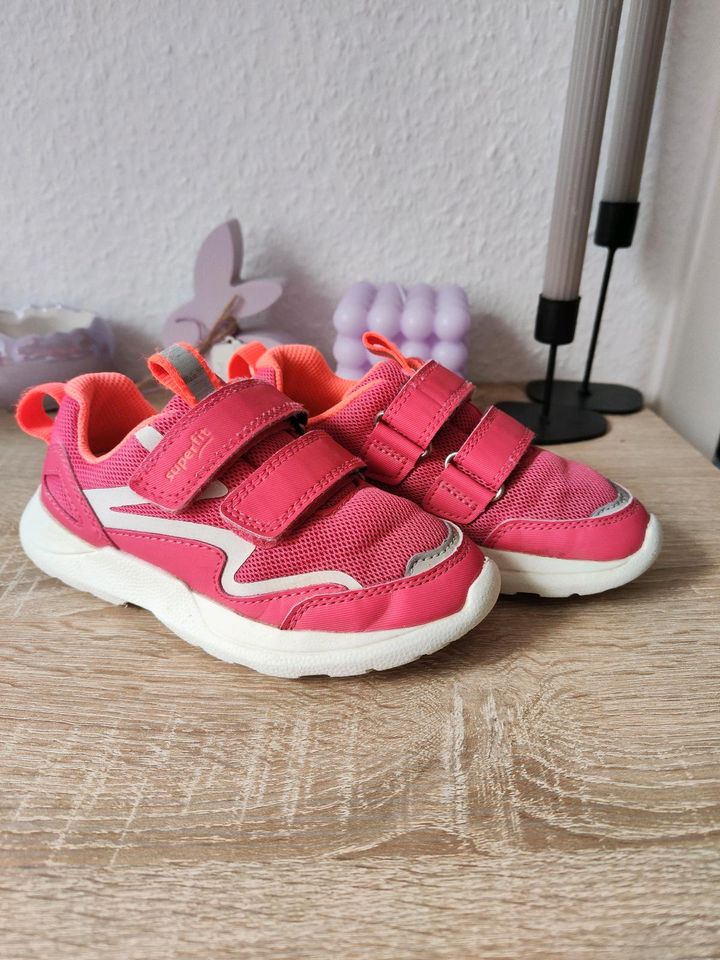 Superfit Sneaker Rush gr.27 pink guter Zustand in Schlangenbad
