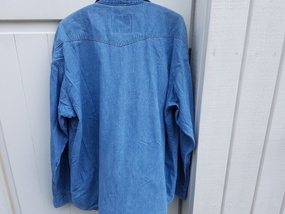 Jeanshemd, Hemd blau XL - ideal im Frühling in Zülpich