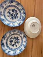 Villeroy & Boch Dresden 3 Teller Blau weiß Blumen Alt Porzellan Bayern - Wörth Kr. Erding Vorschau