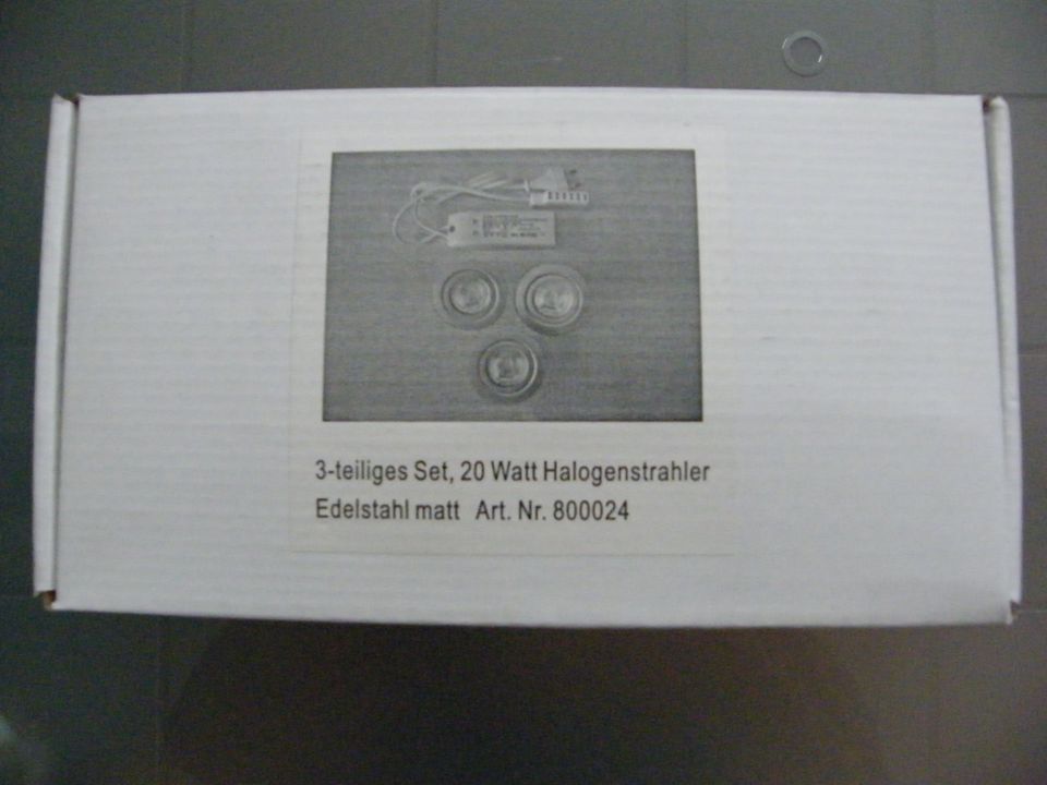 Einbaustrahler Set 3fach, 1 Karton (20 Sets) in Coesfeld