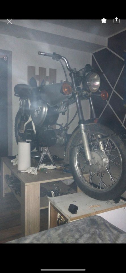 S51 mit S50 Motor, Simson Moped in Gotha