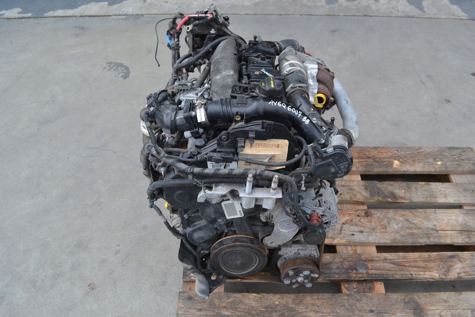 MOTOR AV6Q6007BB 1.6 TDCI FORD FOCUS III MK3 KOMPLETT in Frankfurt am Main