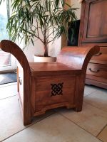 Truhenbank vintage Kolonialstil Holz braun Sitzbank Berlin - Tempelhof Vorschau