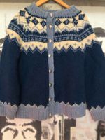 Islandjacke Norweger Jacke handgestrickt reine Wolle Gr XS Niedersachsen - Stoetze Vorschau