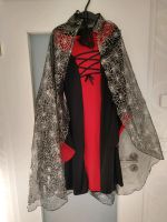 Faschingskostüm/ Halloween  Vampirkleid mit Umhang und Maske Sachsen - Moritzburg Vorschau