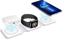 3in1 Kabelloses Ladegerät Ladestation Für Apple Watch Air Pods iPhone 14 13 12 Nordrhein-Westfalen - Meinerzhagen Vorschau