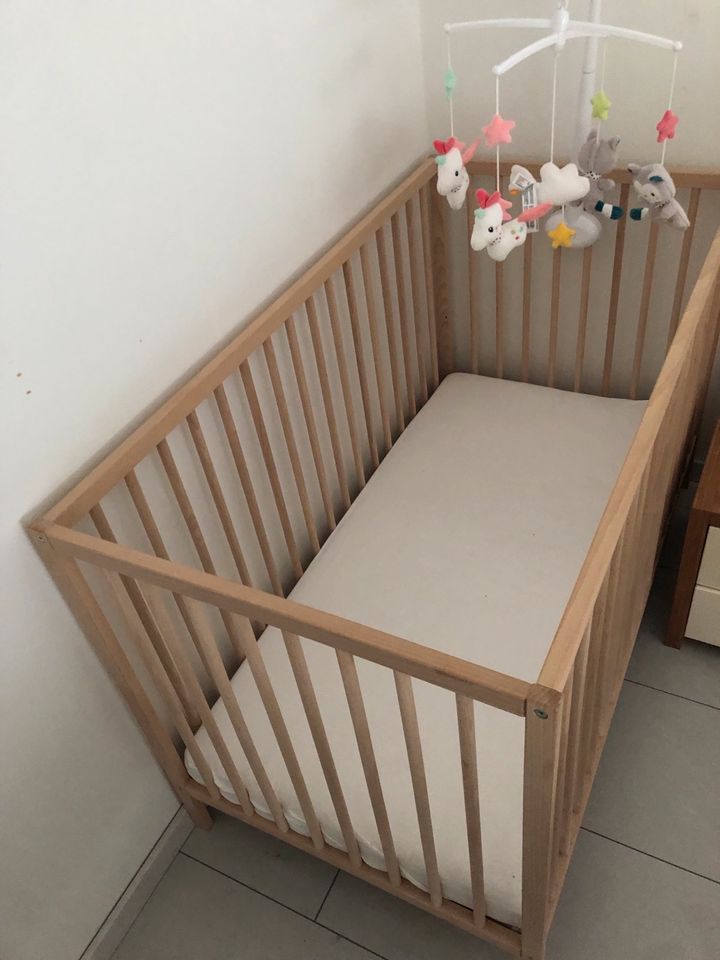 Babybett Ikea inkl.Matratze Neu in Ahlen