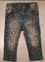 Mädchen Jeanshose Leoprint von h&m Hessen - Hanau Vorschau