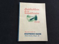 Deutsche Bank 1938 Reise Buch Heft Blanko Adressbuch Schleswig-Holstein - Kiel Vorschau