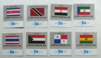 Vereinte Nationen - Flaggenserie, 8 Stück postfrisch Baden-Württemberg - Efringen-Kirchen Vorschau