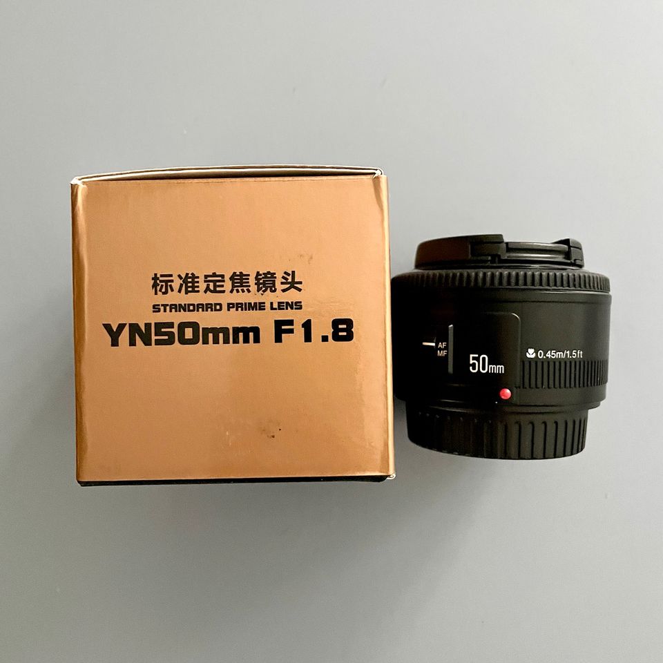 Objektiv Yongnuo EF 50mm f1.8 für Canon in Hamburg