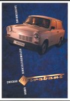 Altes original Poster 444 Trabant 1.1. Trabi Sachsenring Sachsen - Werdau Vorschau