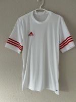 adidas Sportshirt weiß mit rot climalite Gr.M Nordrhein-Westfalen - Petershagen Vorschau