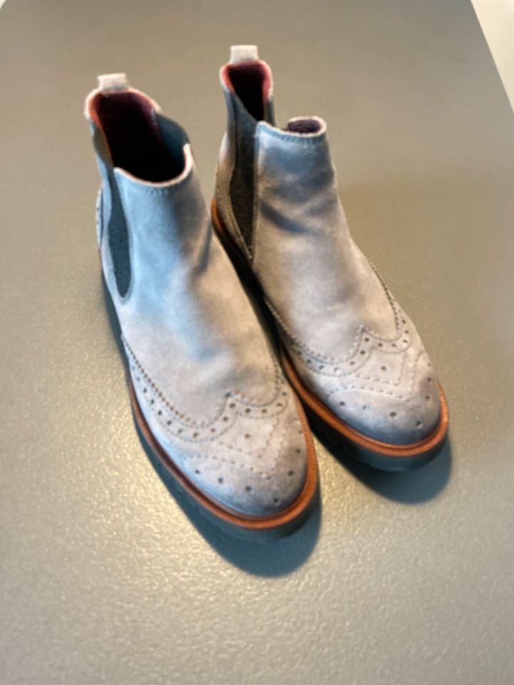 Marc O‘ Polo Chelsea Boots, Gr. 37,5, grau in Isernhagen