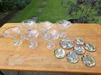 Retro Untersetzer 7x Glas Eis Becher 6x ab 2€ Nordrhein-Westfalen - Brilon Vorschau